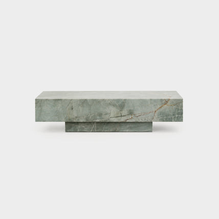 Block Coffee Table-Esmeralda Quartzite