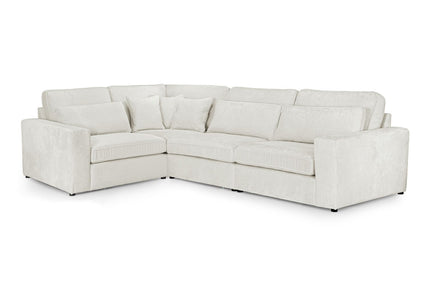 Kiana Modular Sofa Ivory Left Hand Facing Corner