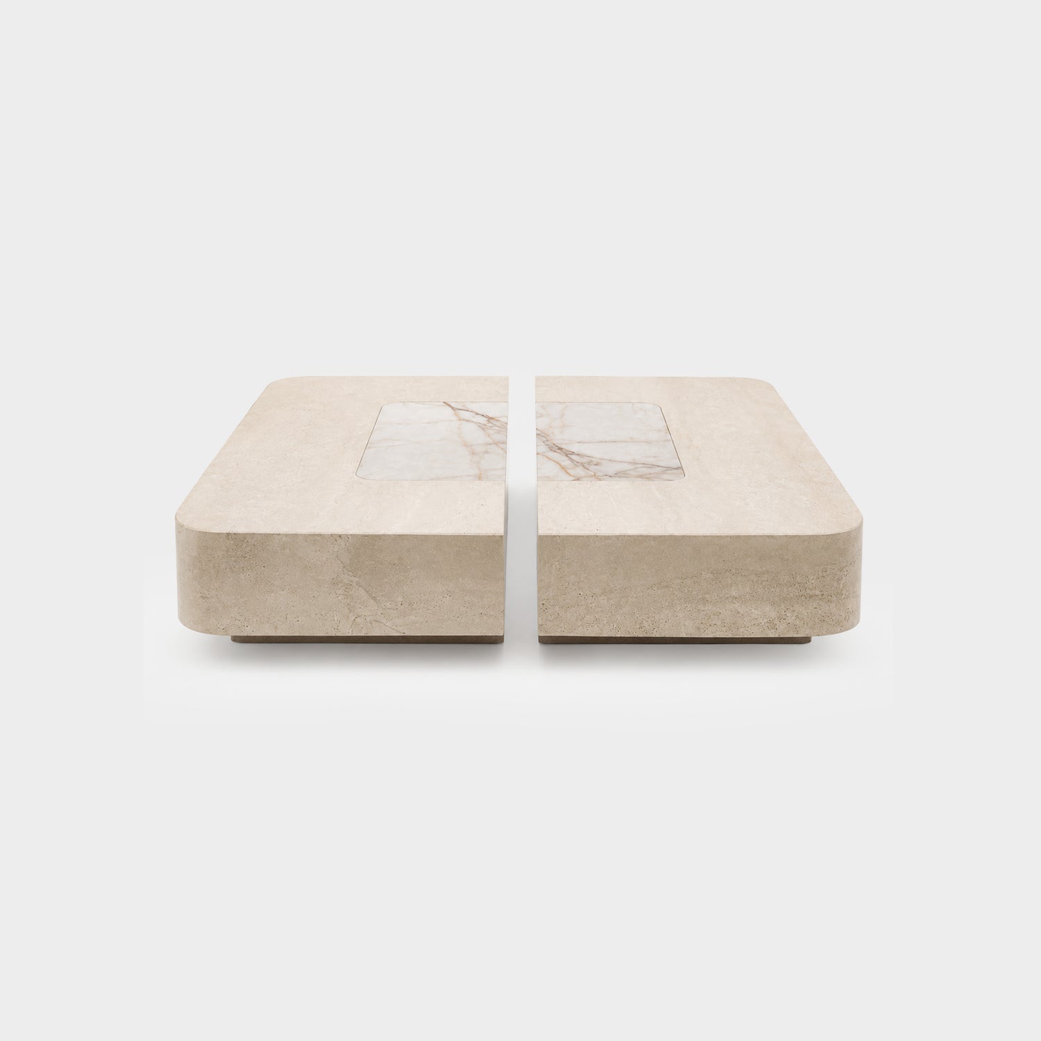 Cleo Coffee Table - Travertine