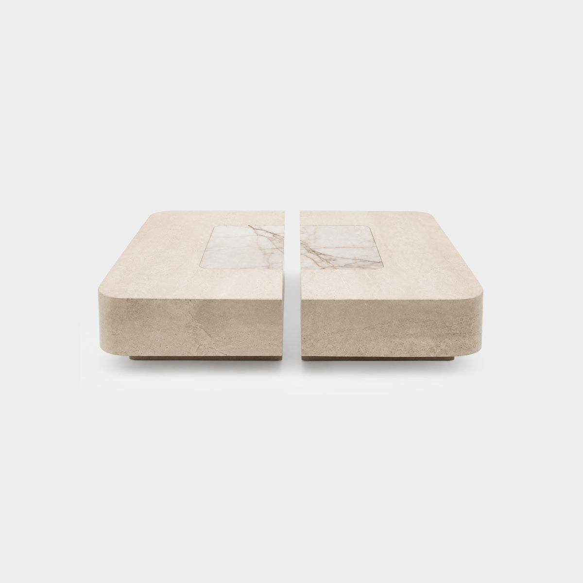 Cleo Coffee Table - Travertine