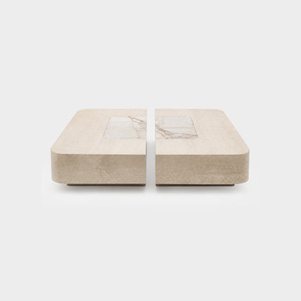 Cleo Coffee Table - Travertine