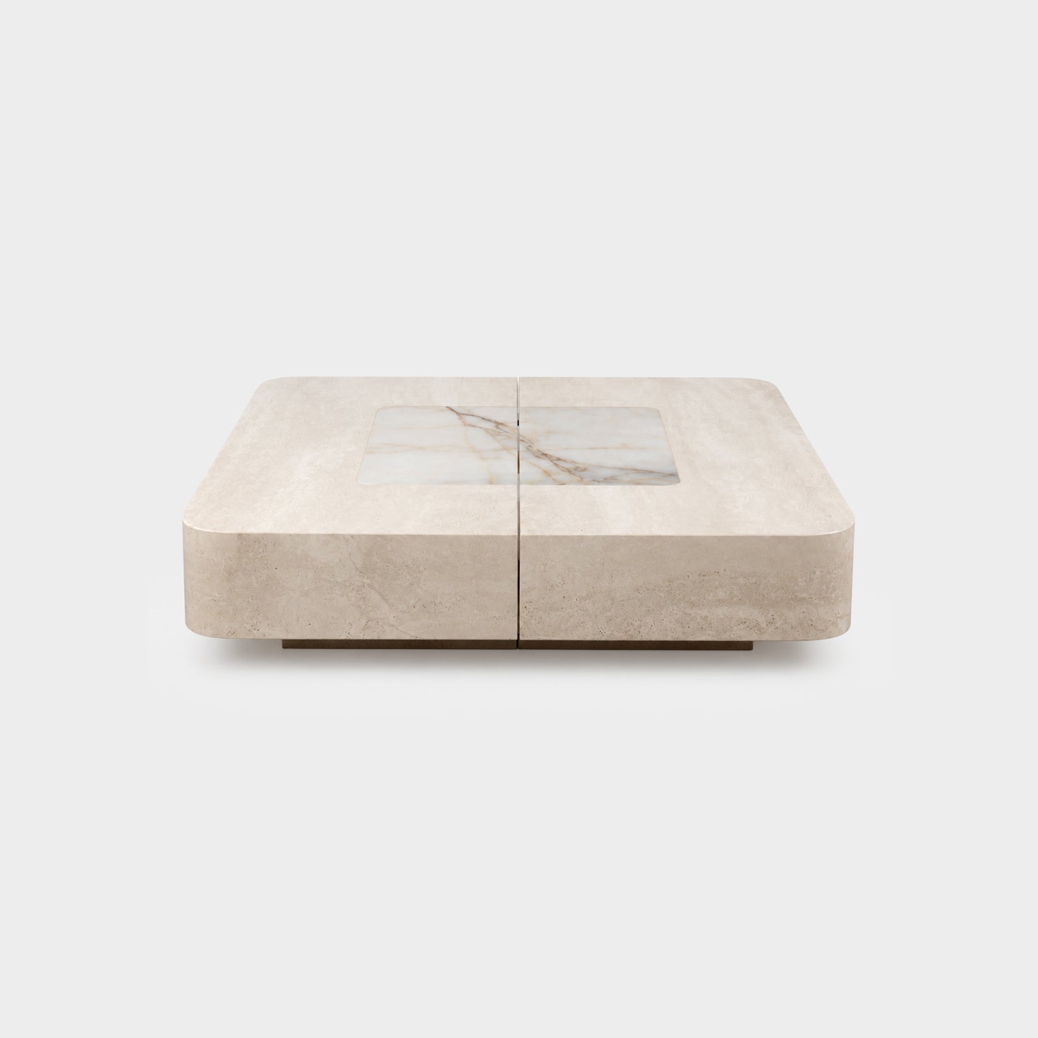 Cleo Coffee Table - Travertine