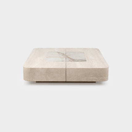 Cleo Coffee Table - Travertine