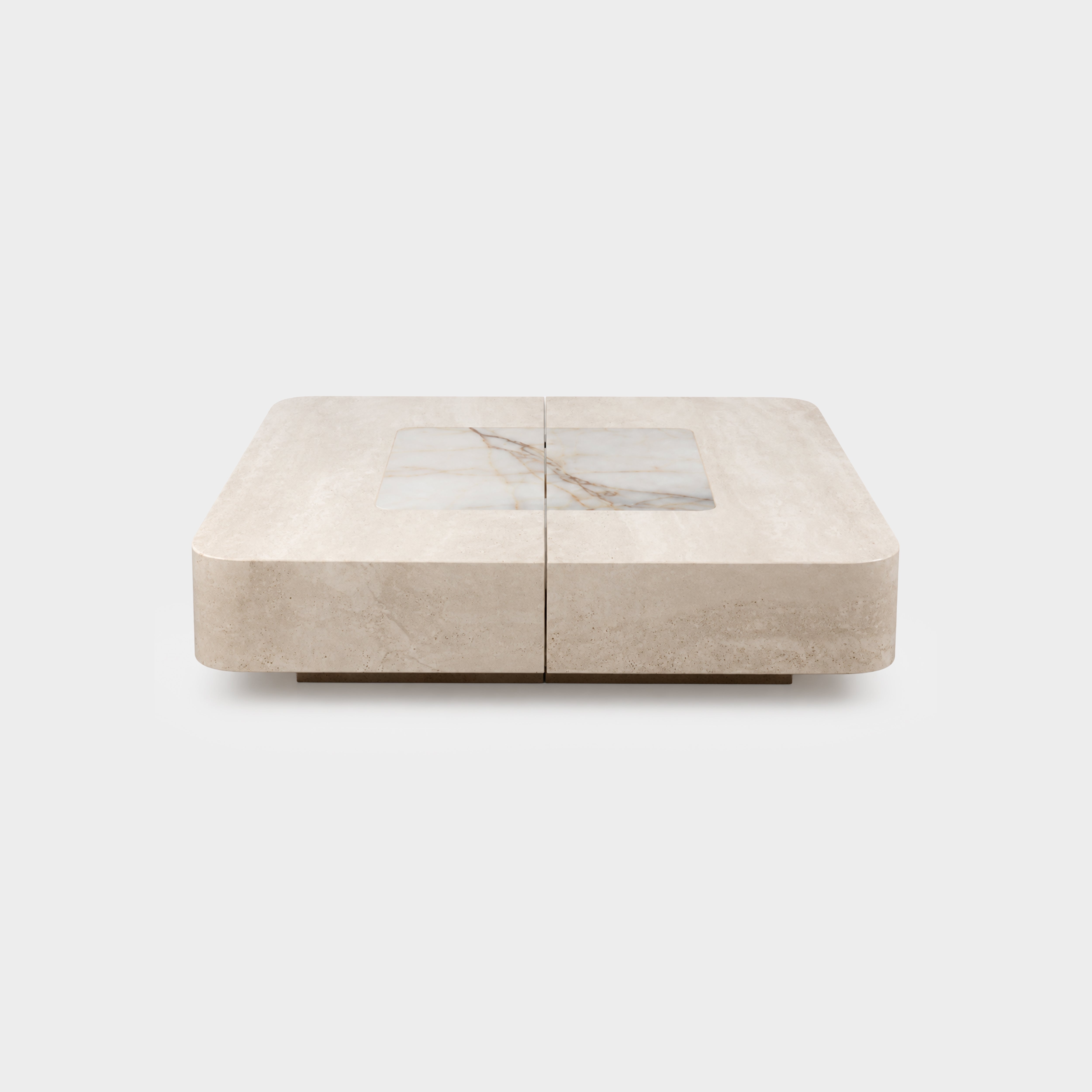 Cleo Coffee Table - Travertine