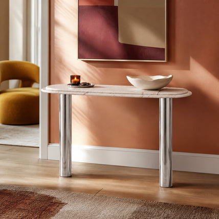 Column Console Honeycomb