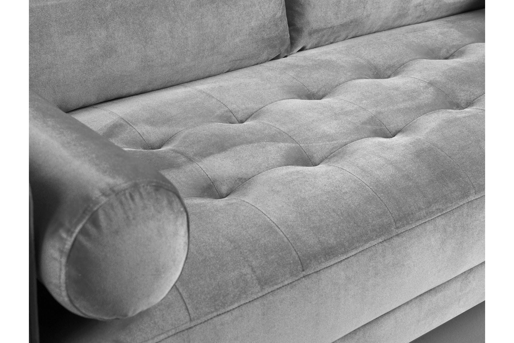 Harper Sofa Plush Grey Armchair