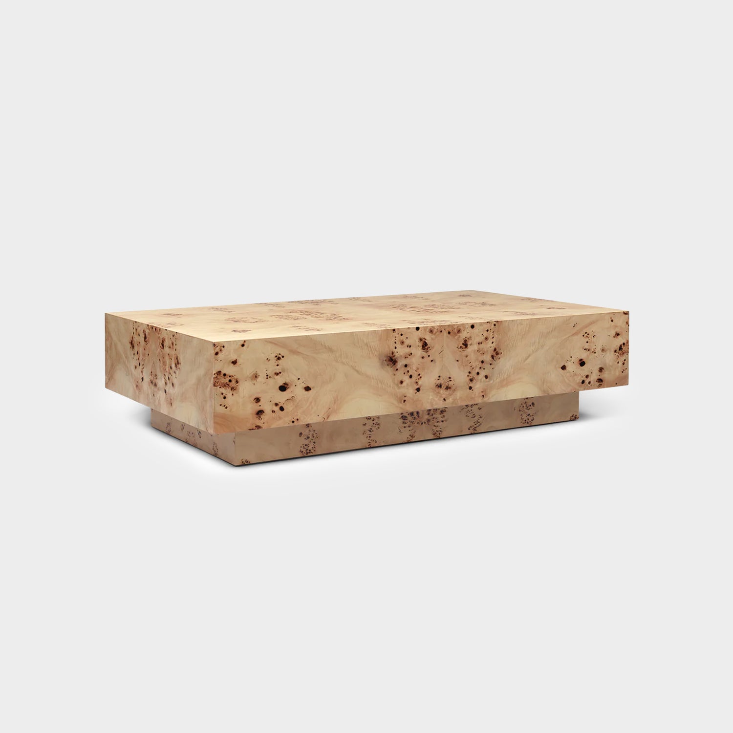 Dune Burl Coffee Table Brown