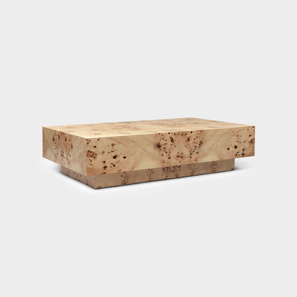 Dune Burl Coffee Table Brown