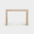 Edge Console Cream Travertine