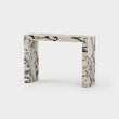 Edge Console White Calacatta Viola
