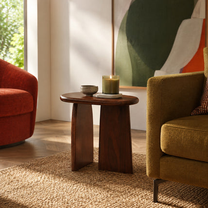 Ellis Side Table Brown