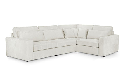 Kiana Modular Sofa Ivory Right Hand Facing Corner