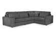 Kiana Modular Sofa Grey Right Hand Facing Corner