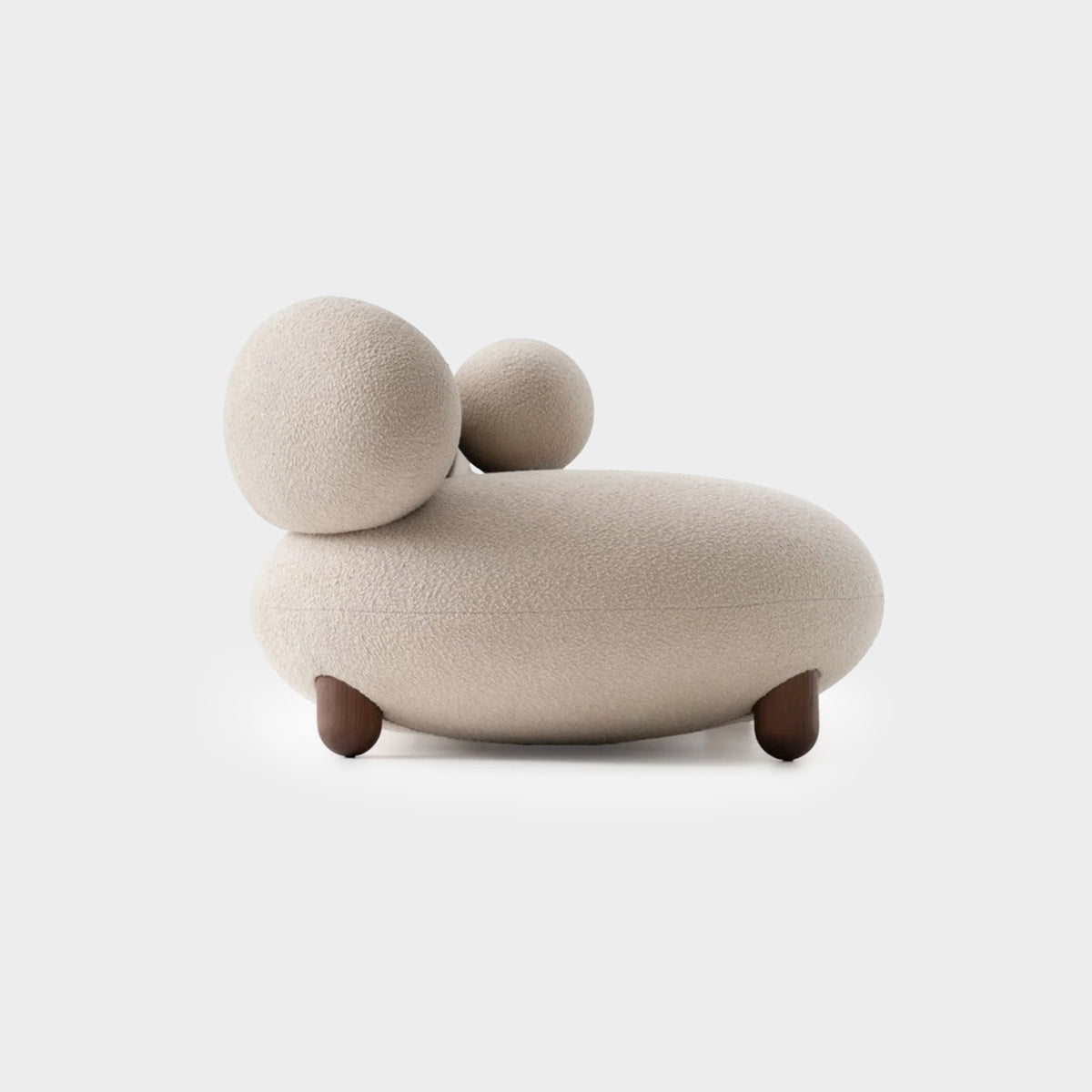 Fleur Sofa Light Beige 4 Seater