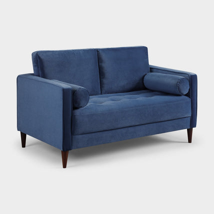 Harper Sofa Plush Blue 2 Seater