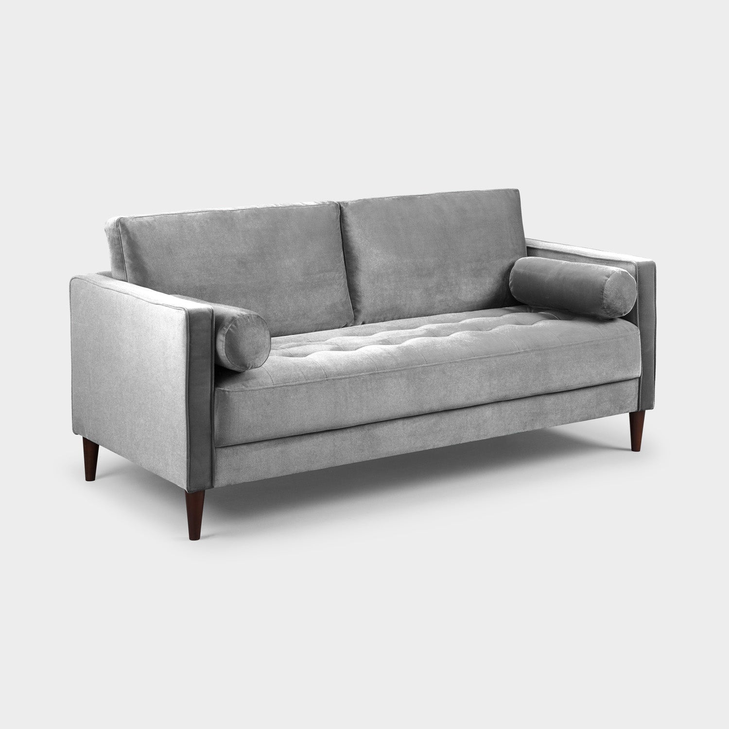 Harper Sofa Plush Grey 3 Seater