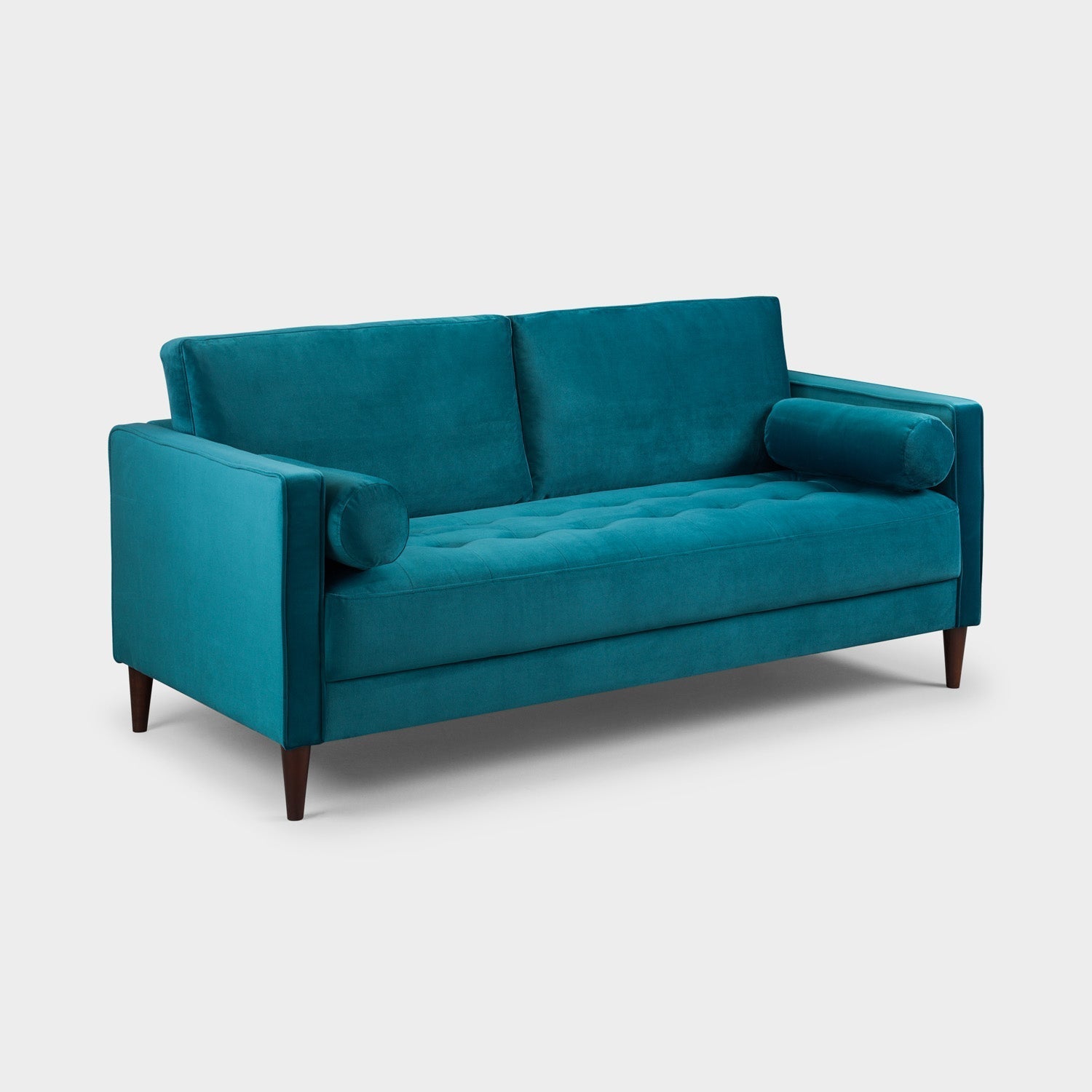 Harper Sofa Plush Teal 3 Seater