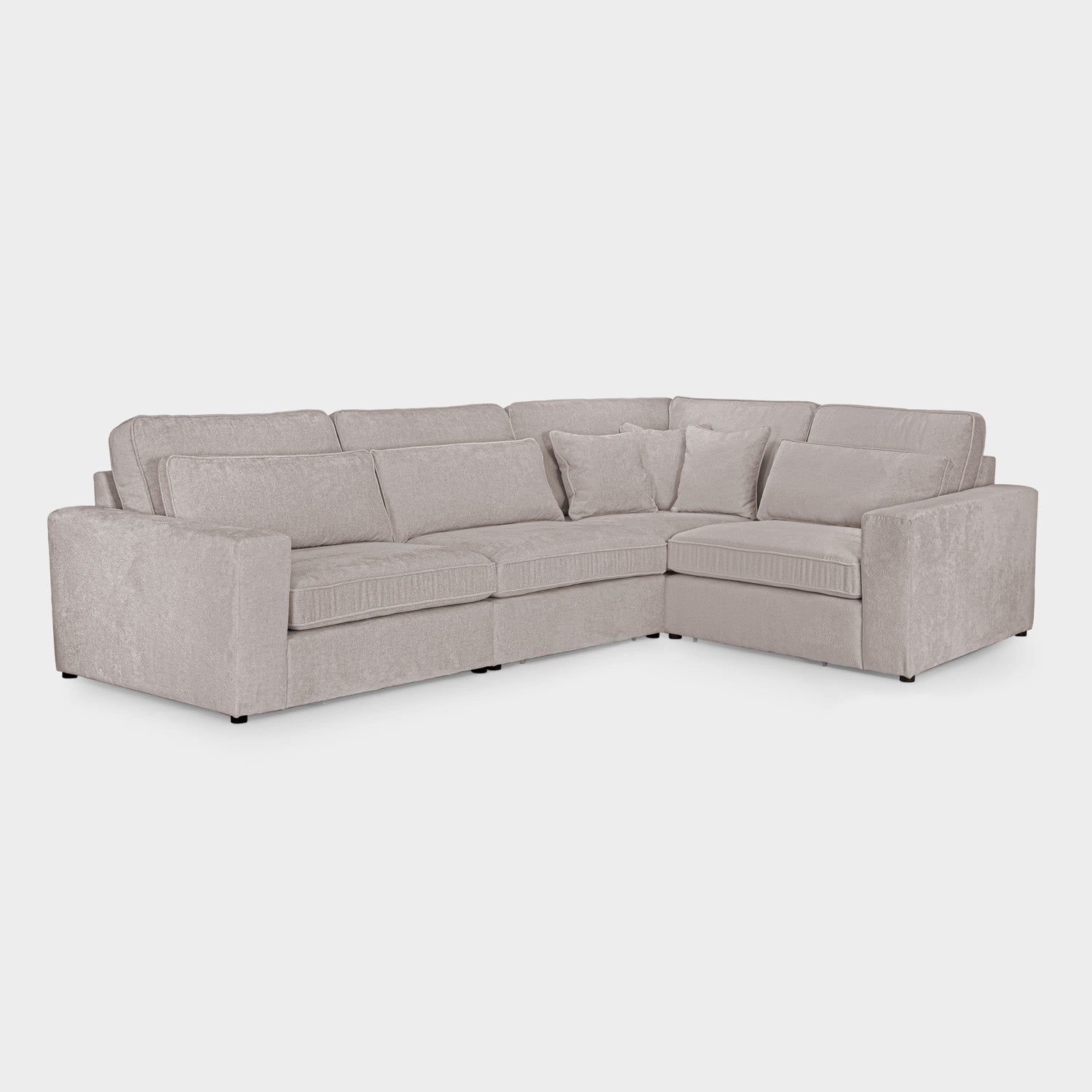 Kiana Modular Sofa Mocha Right Hand Facing Corner