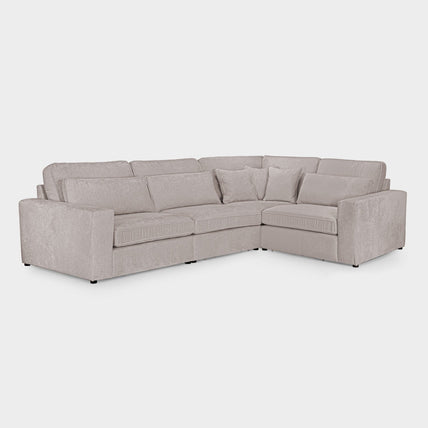 Kiana Modular Sofa Mocha Right Hand Facing Corner