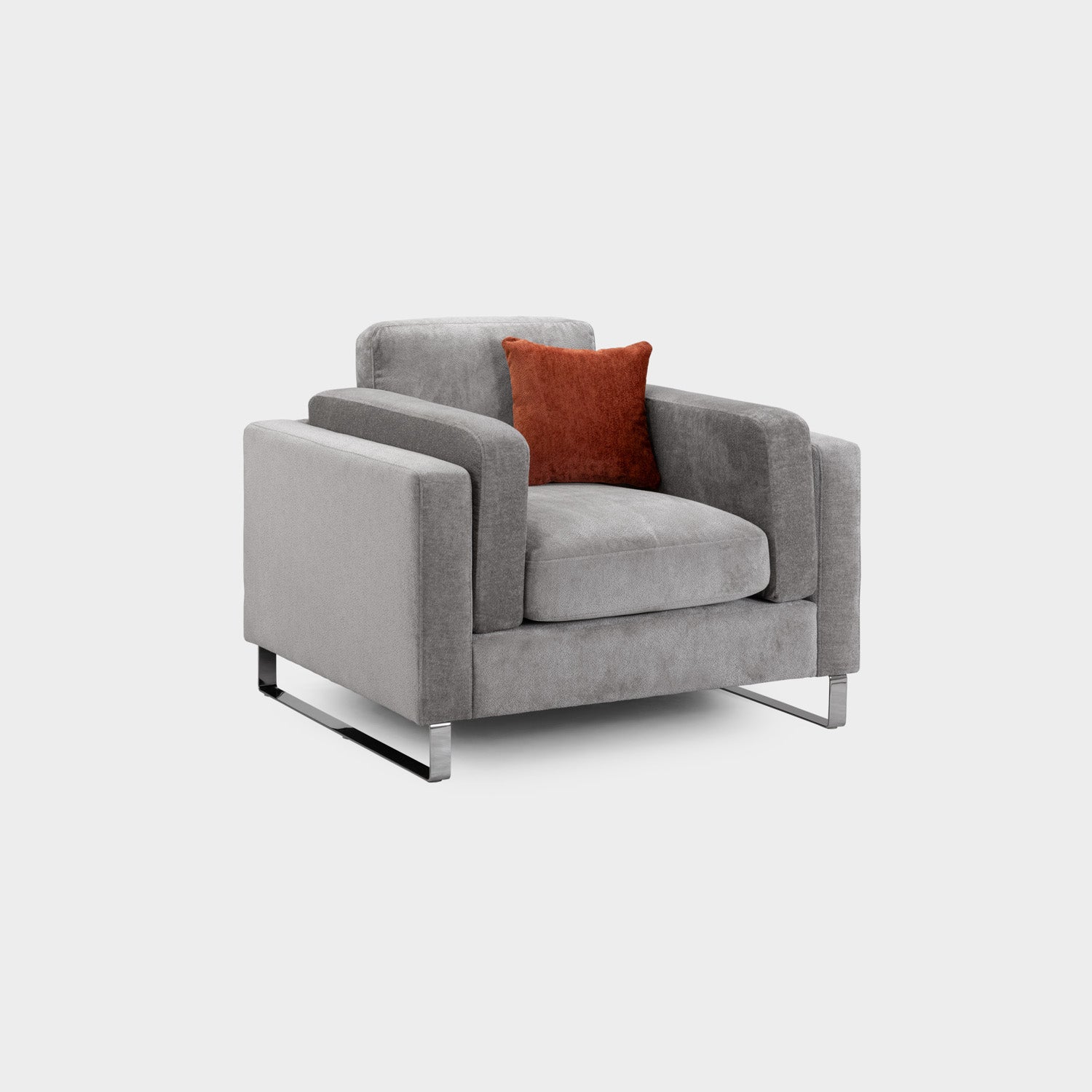 Kingston Sofa Grey Armchair