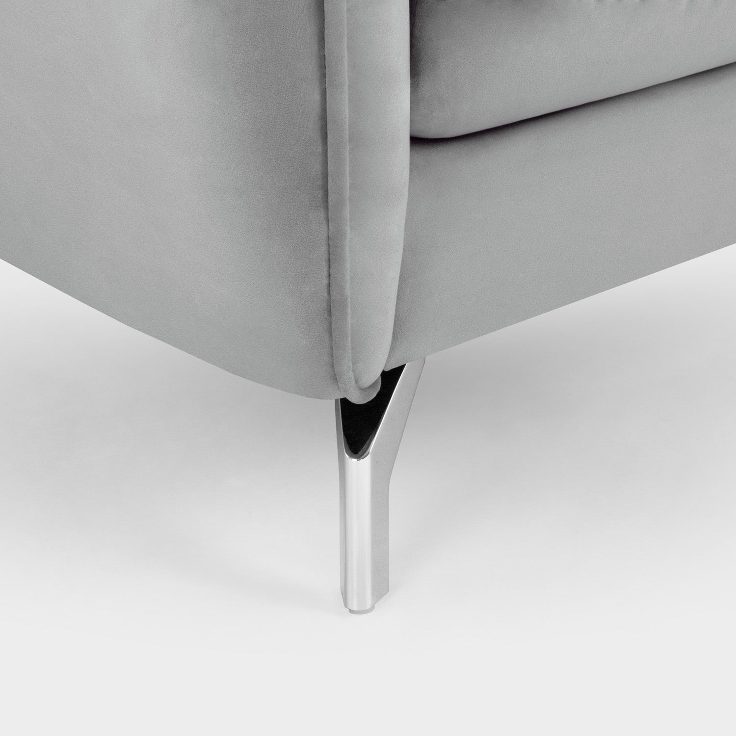 Lavard Sofa Plush Grey 2 Seater