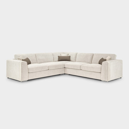 Naples Sofa Beige Large Corner
