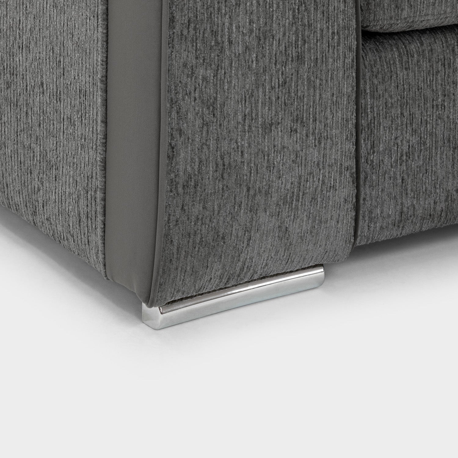Naples Sofa Grey Large Corner