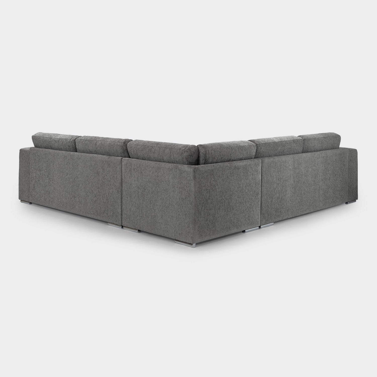 Naples Sofa Grey Large Corner
