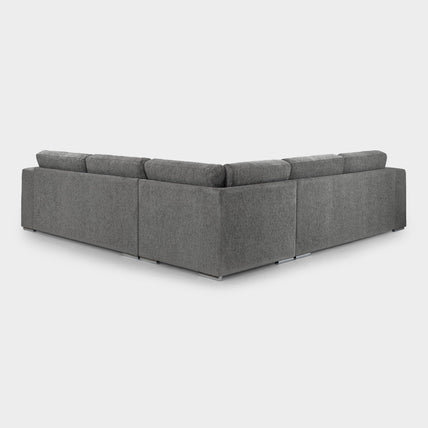 Naples Sofa Grey Large Corner