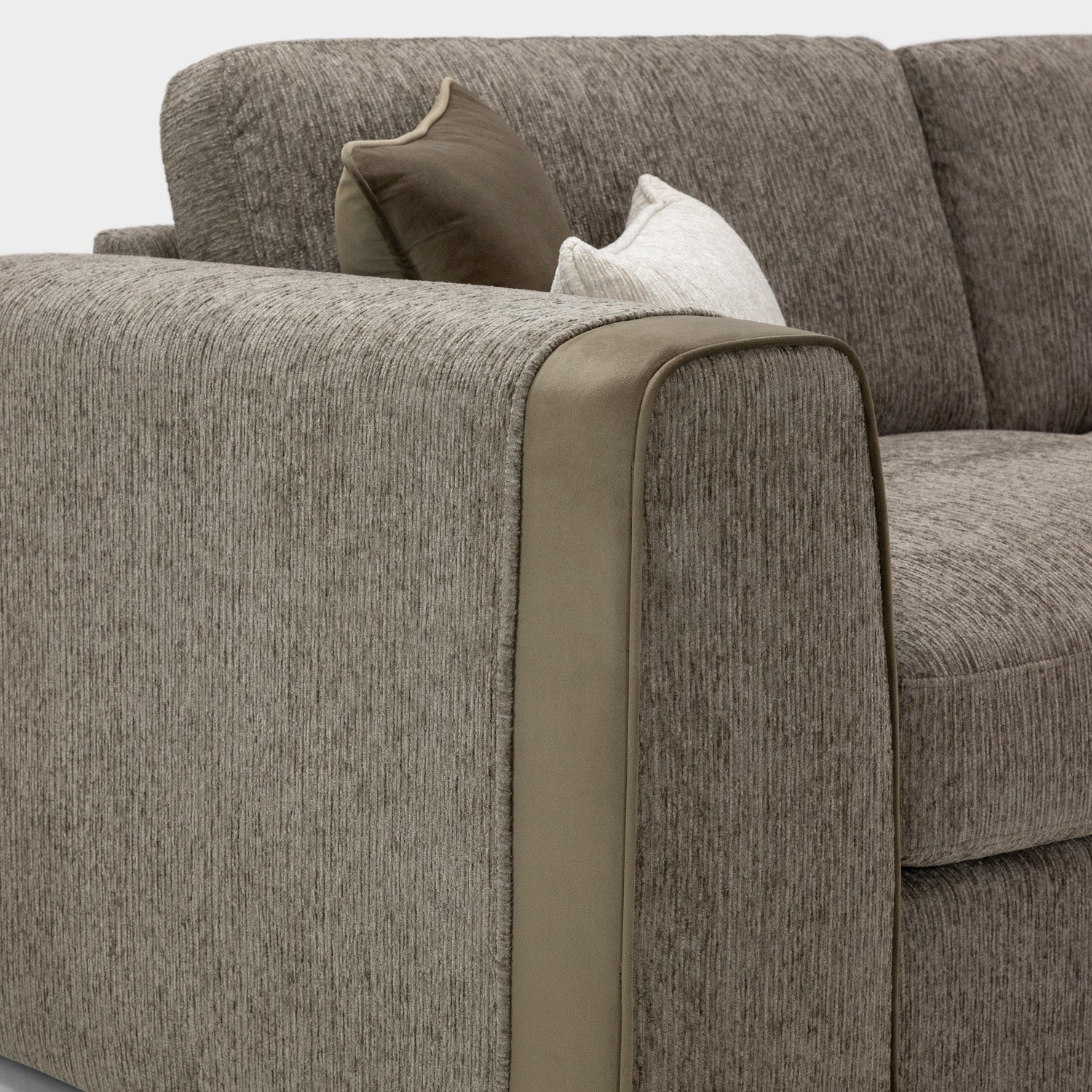 Naples Sofa Mocha Large Corner