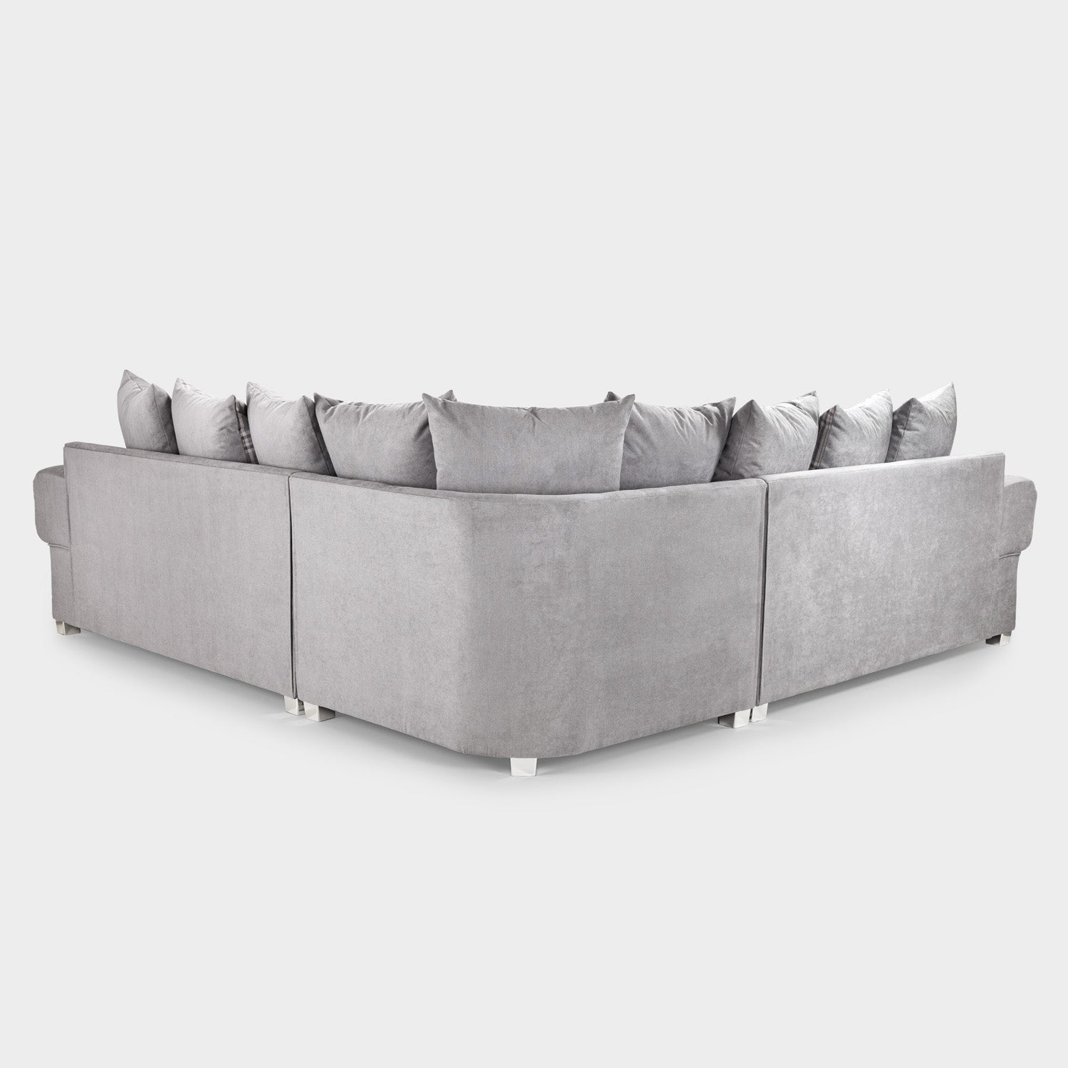 Verona Scatterback Sofa Bed Grey Large Corner