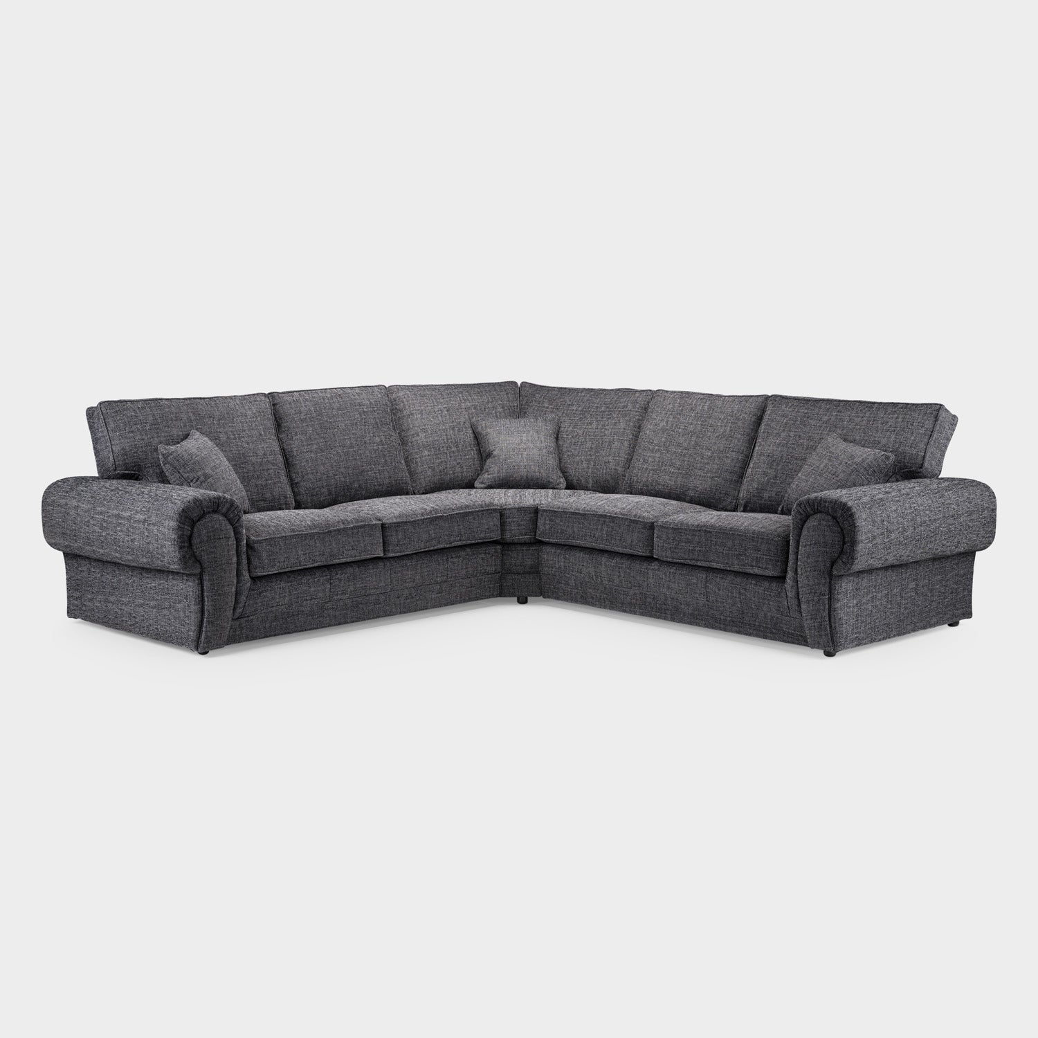 Wilcot Sofa Grey Large Corner