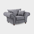 Windsor Fullback Sofa Grey Armchair