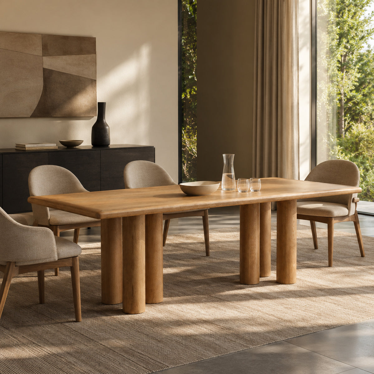 Otto Dining Table Beige