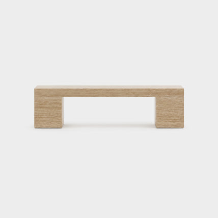 Heath Console Travertine