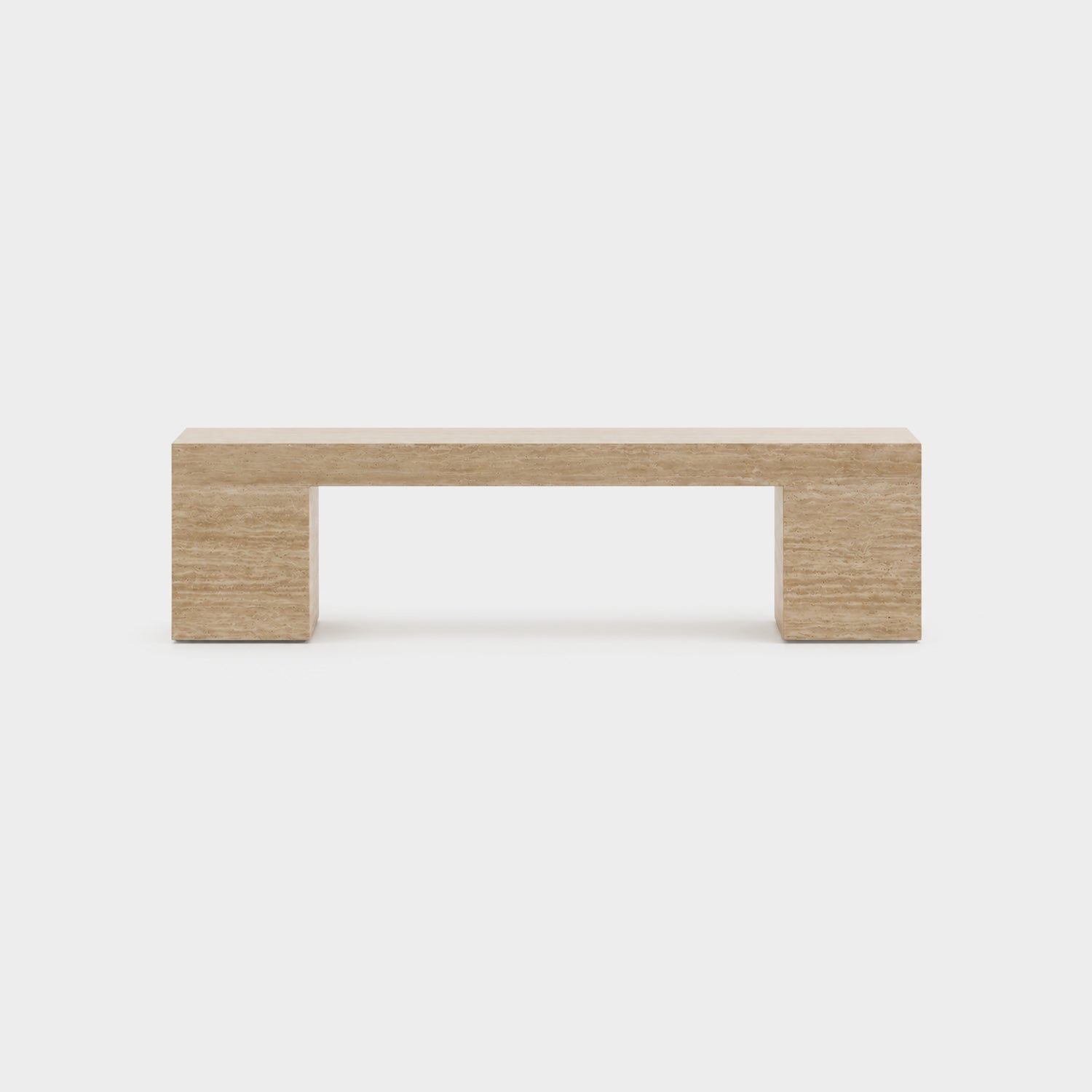 Heath Console Travertine
