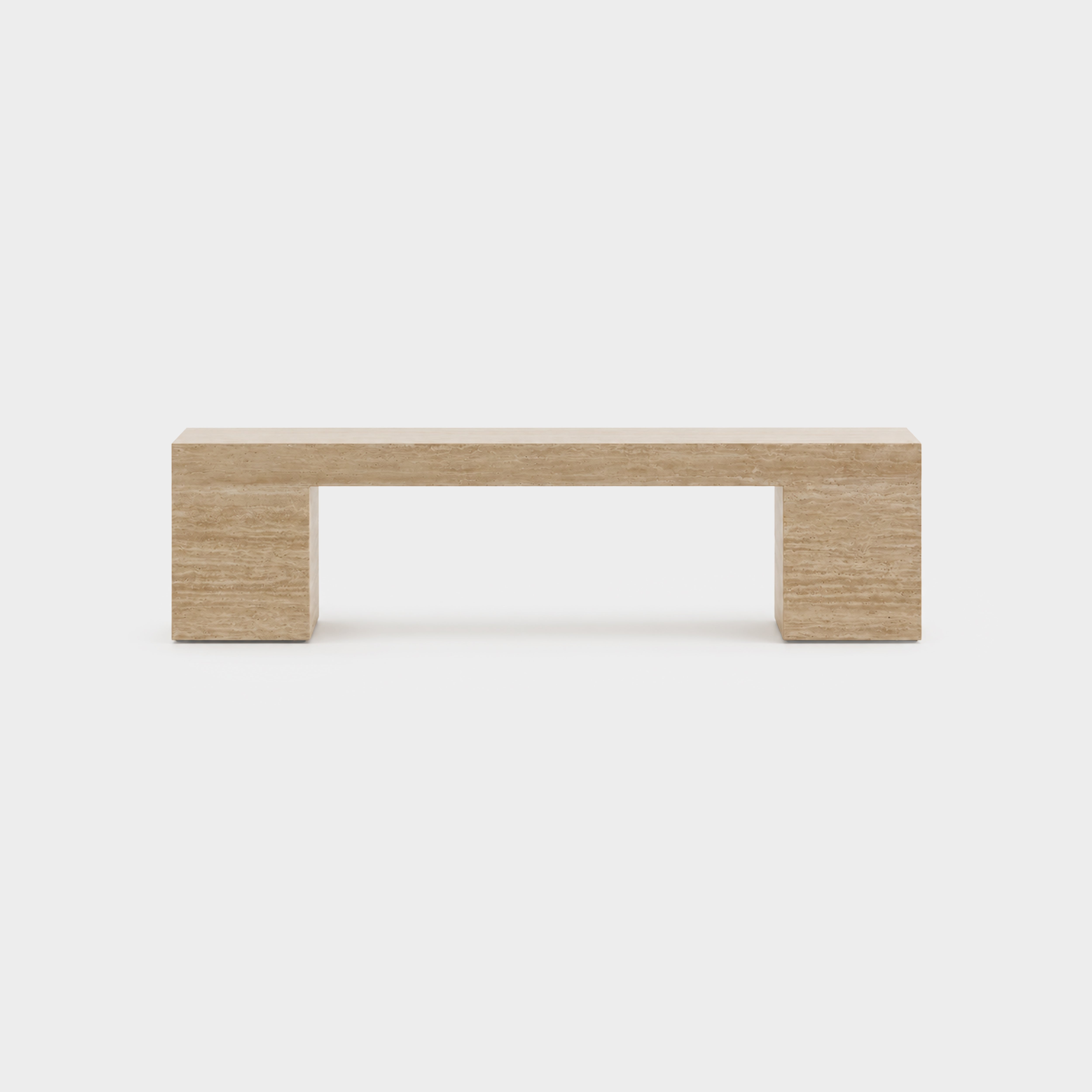Heath Console Travertine