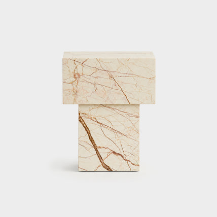 Ice Side Table-Honeycomb