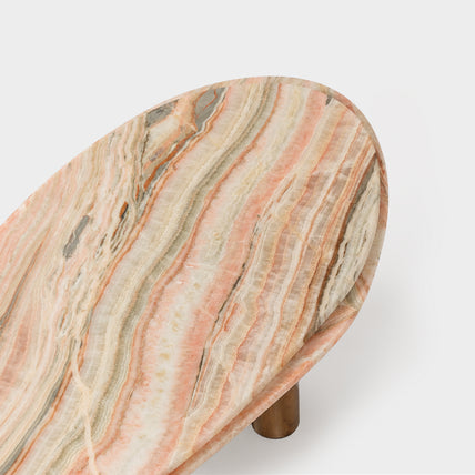 Isla Coffee Table Rainbow Onyx