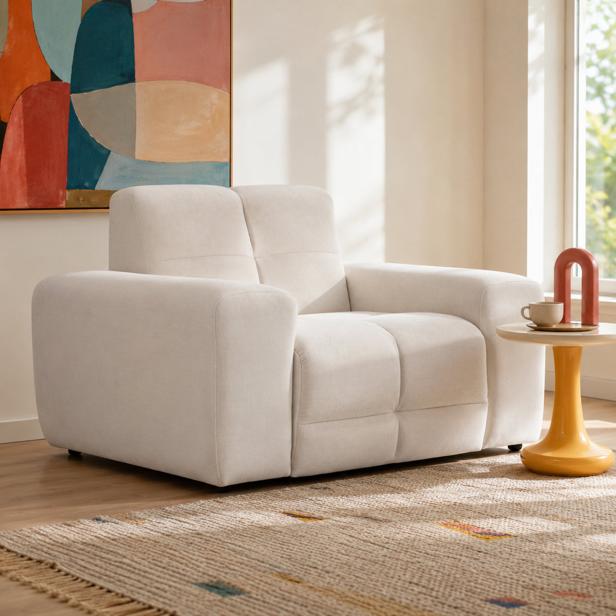 Jacob Sofa Natural Armchair