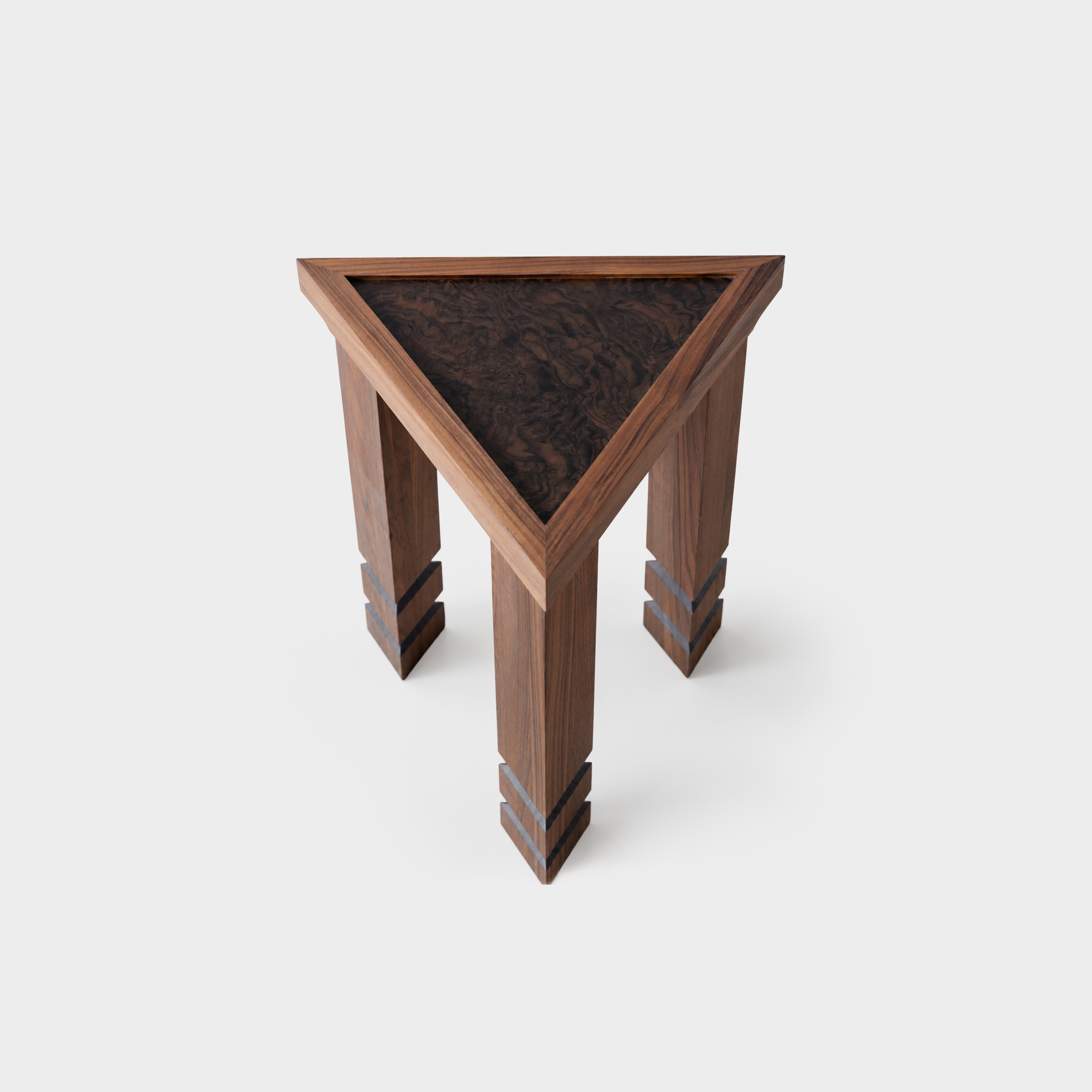 Kian Side Table Brown