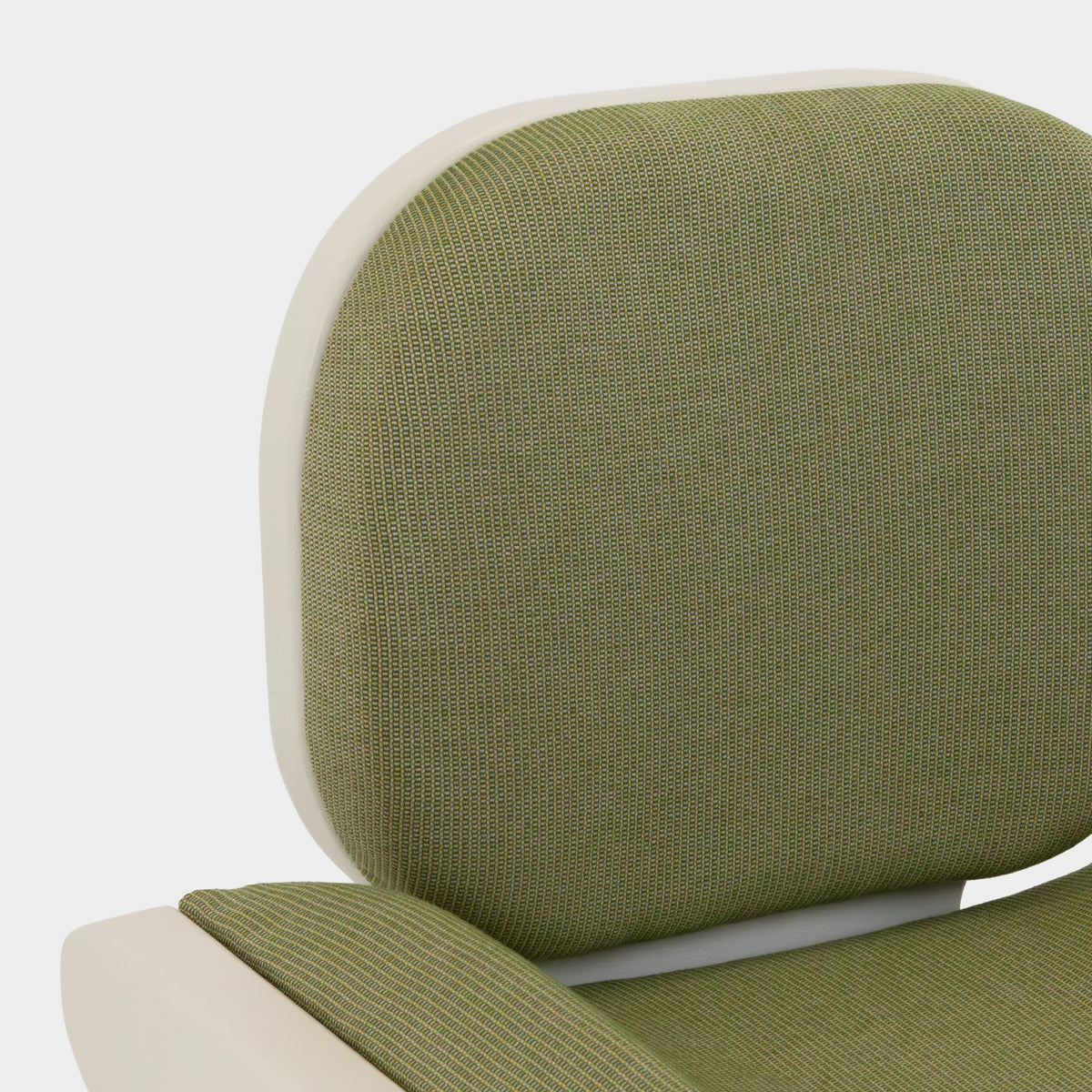 Chris Lounge Chair Ivory Microcement