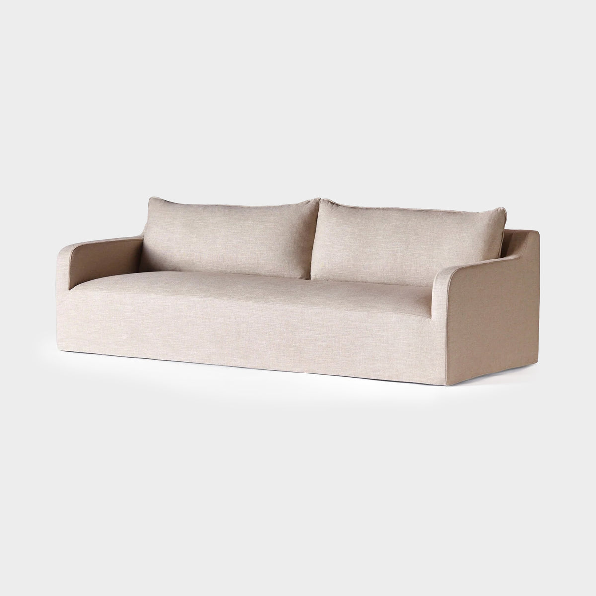 Lily Sofa Light Beige 3 Seater