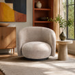 Luca Swivel Chair Beige