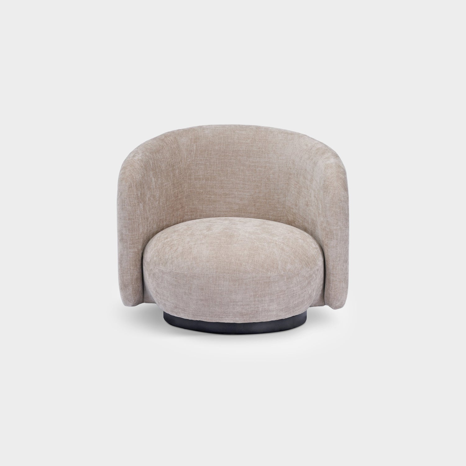 Luca Swivel Chair Beige