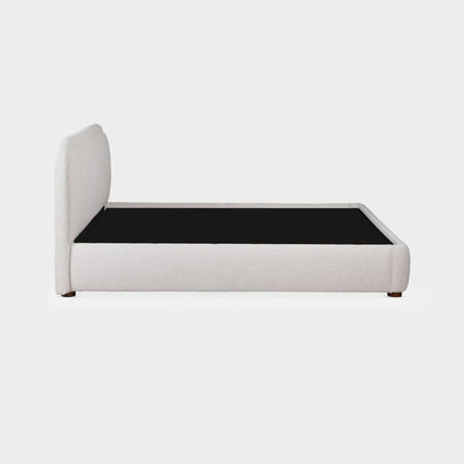 Lyn Bed King Off White