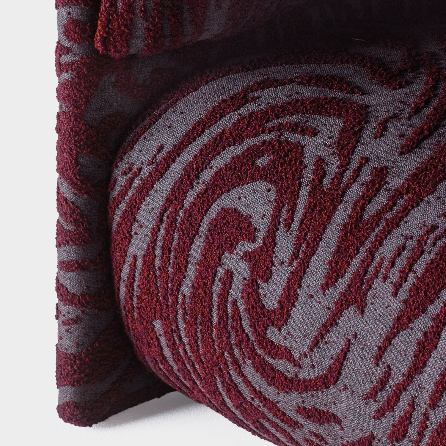 Mabel Lounge Chair Maroon