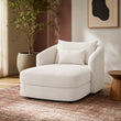 Mara Chaise Lounge White