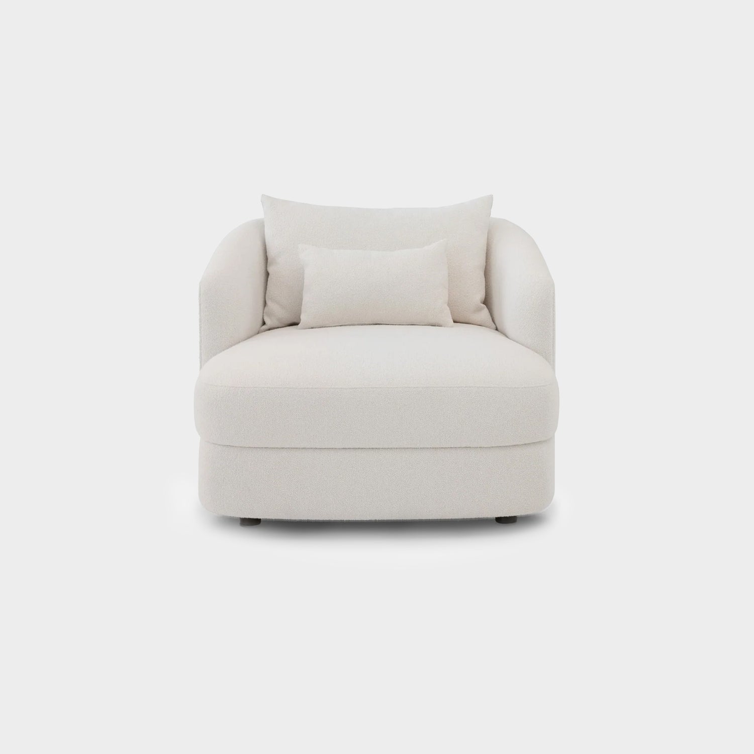 Mara Chaise Lounge White