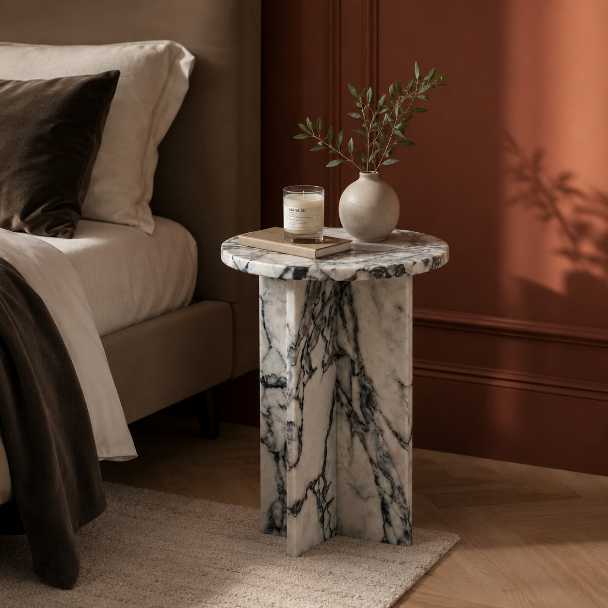 Axis Side Table-Nero